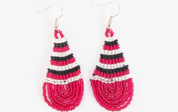 LUNGI TEARDROP EARRINGS- LARGE