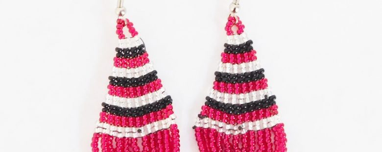 LUNGI TEARDROP EARRINGS- LARGE