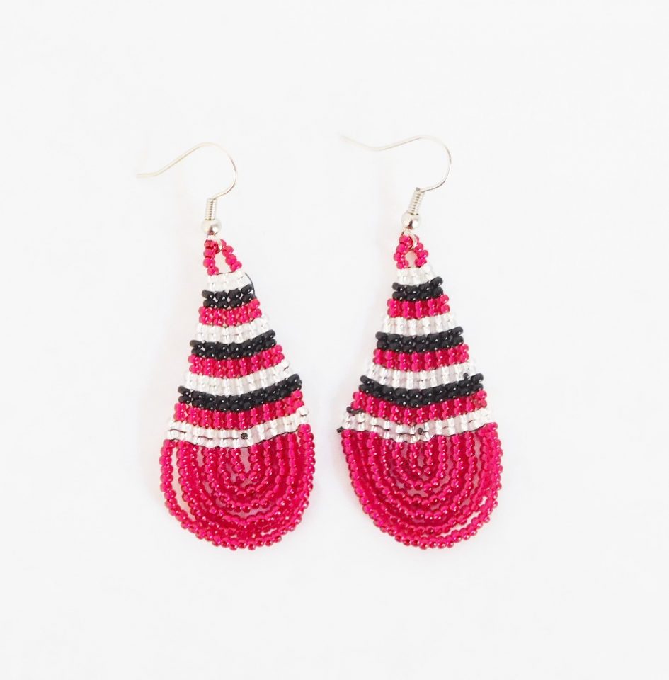 LUNGI TEARDROP EARRINGS- LARGE