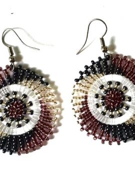 LUNGI ROUND EARRINGS- SMALL