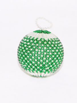 BEADED CHRISTMAS BAUBLE