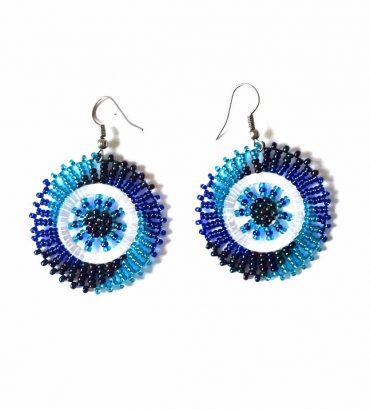 LUNGI ROUND EARRINGS- SMALL