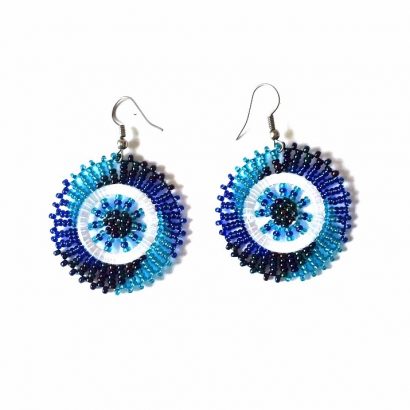 LUNGI ROUND EARRINGS- SMALL