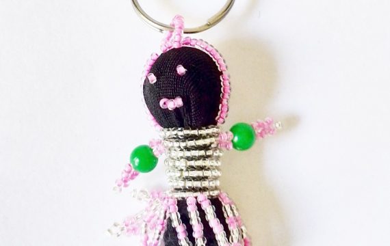 ZULU GIRL KEYRING