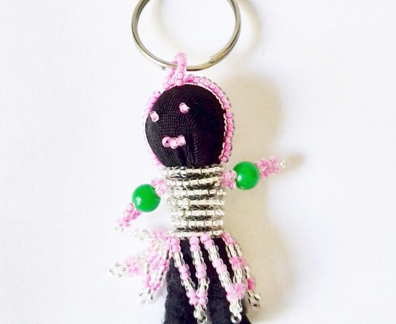 ZULU GIRL KEYRING