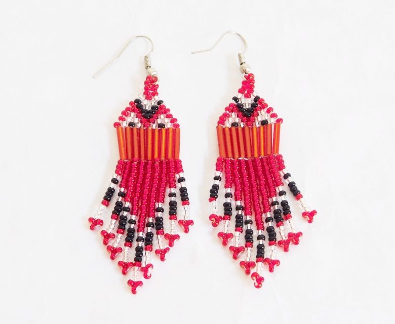 LUNGI LONG EARRINGS- SMALL