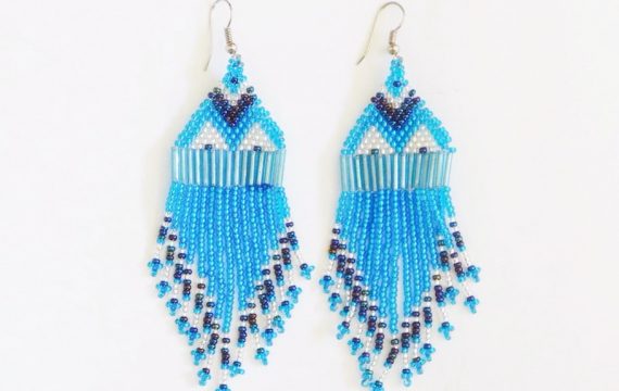 LUNGI LONG EARRINGS- SMALL