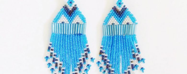 LUNGI LONG EARRINGS- SMALL