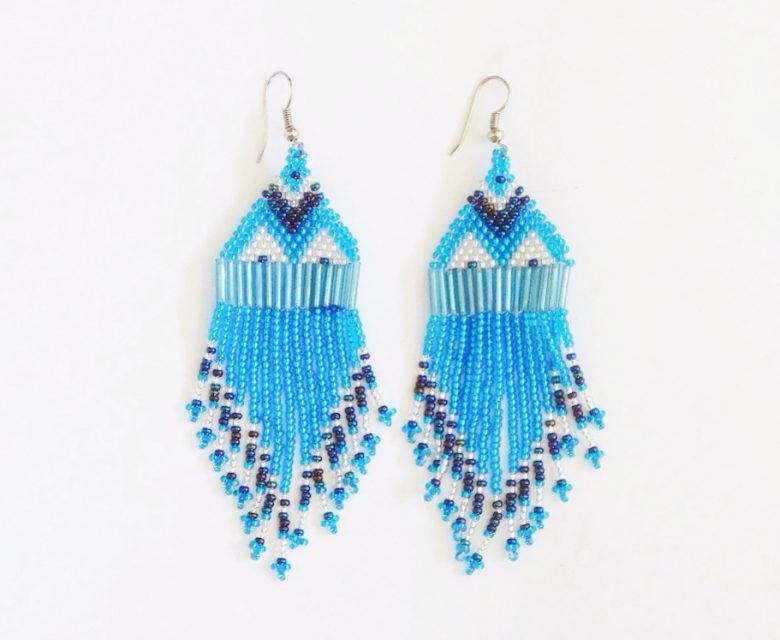 LUNGI LONG EARRINGS- SMALL