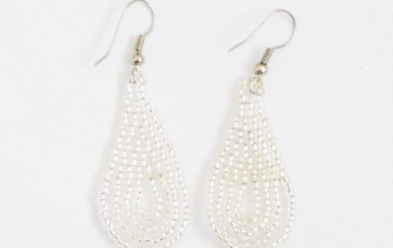 LUNGI TEARDROP EARRINGS- LARGE