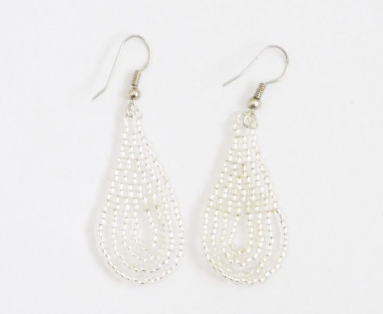 LUNGI TEARDROP EARRINGS- LARGE