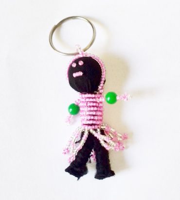 ZULU GIRL KEYRING