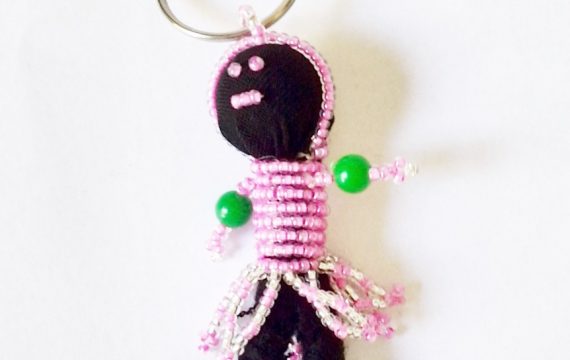 ZULU GIRL KEYRING