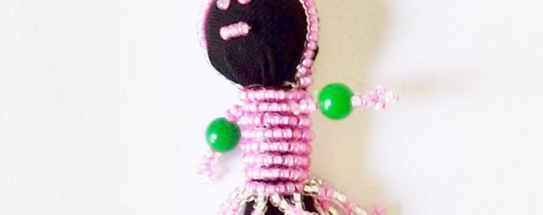 ZULU GIRL KEYRING