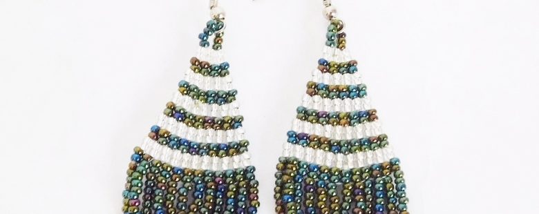 LUNGI TEARDROP EARRINGS- LARGE