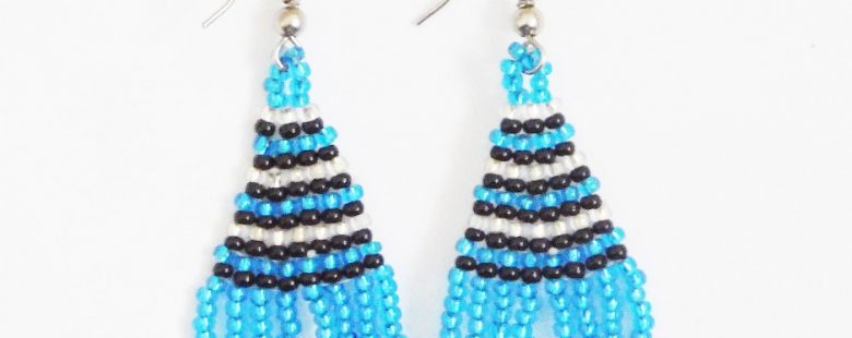 LUNGI TEARDROP EARRINGS- LARGE