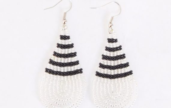 LUNGI TEARDROP EARRINGS- LARGE