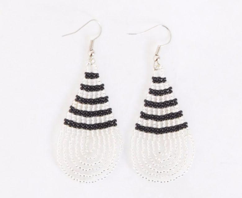 LUNGI TEARDROP EARRINGS- LARGE