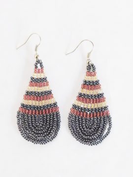 LUNGI TEARDROP EARRINGS- LARGE