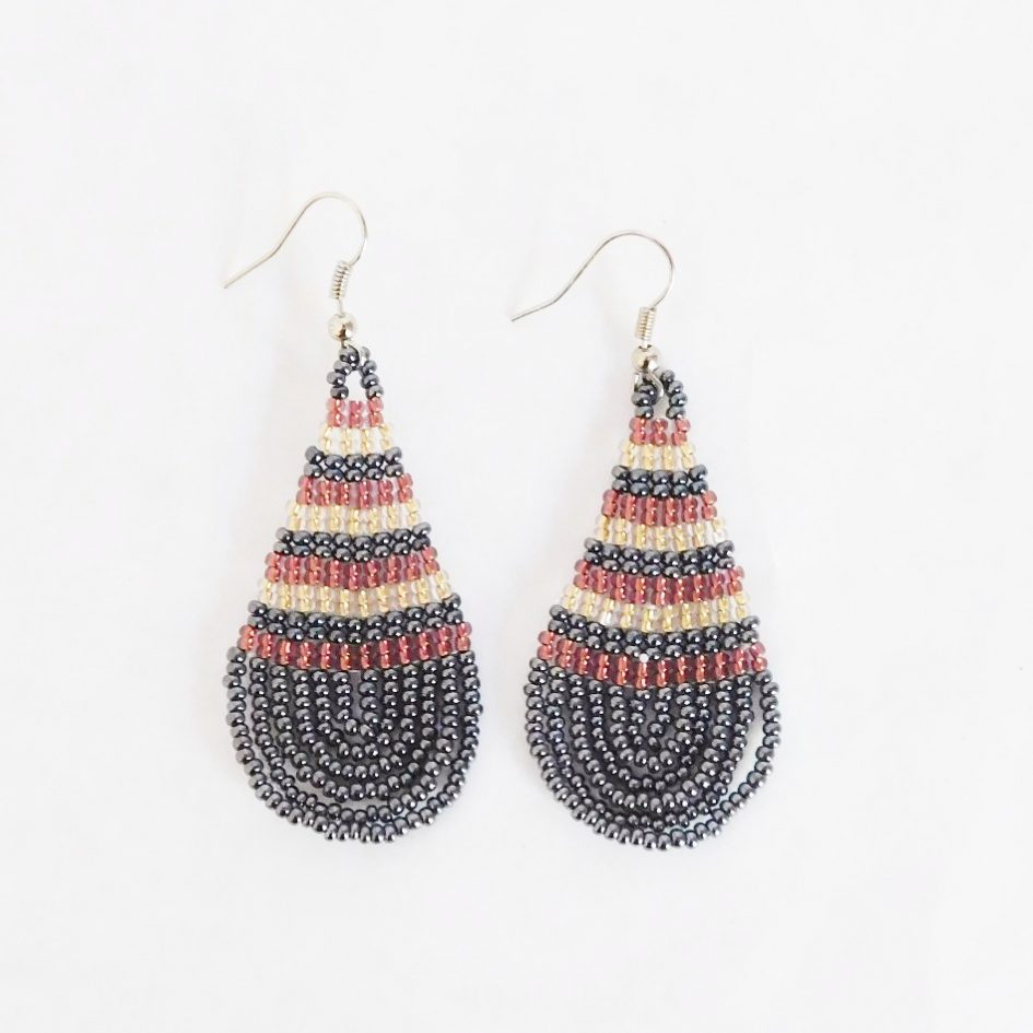 LUNGI TEARDROP EARRINGS- LARGE