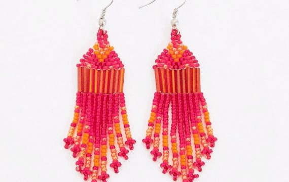 LUNGI LONG EARRINGS- SMALL