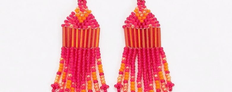 LUNGI LONG EARRINGS- SMALL