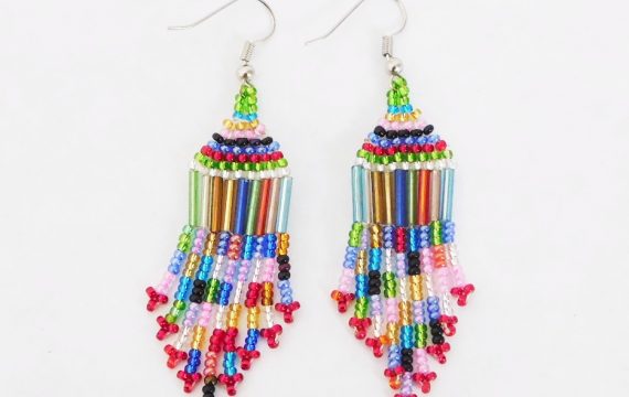 LUNGI LONG EARRINGS- SMALL