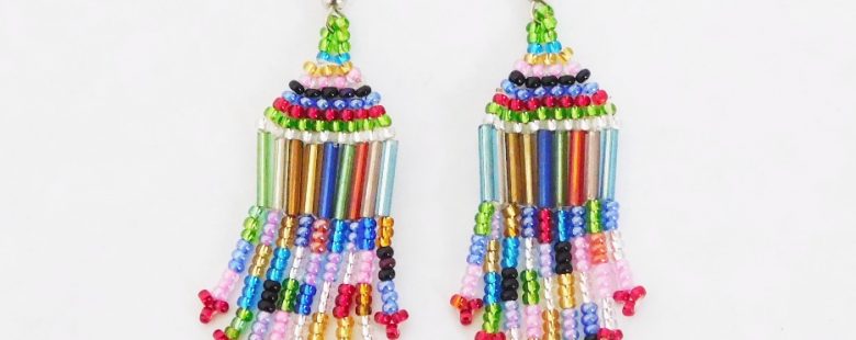 LUNGI LONG EARRINGS- SMALL