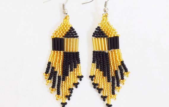 LUNGI LONG EARRINGS- SMALL