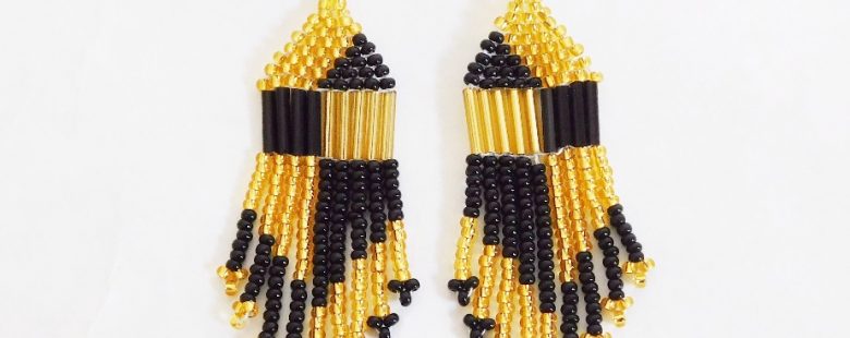 LUNGI LONG EARRINGS- SMALL