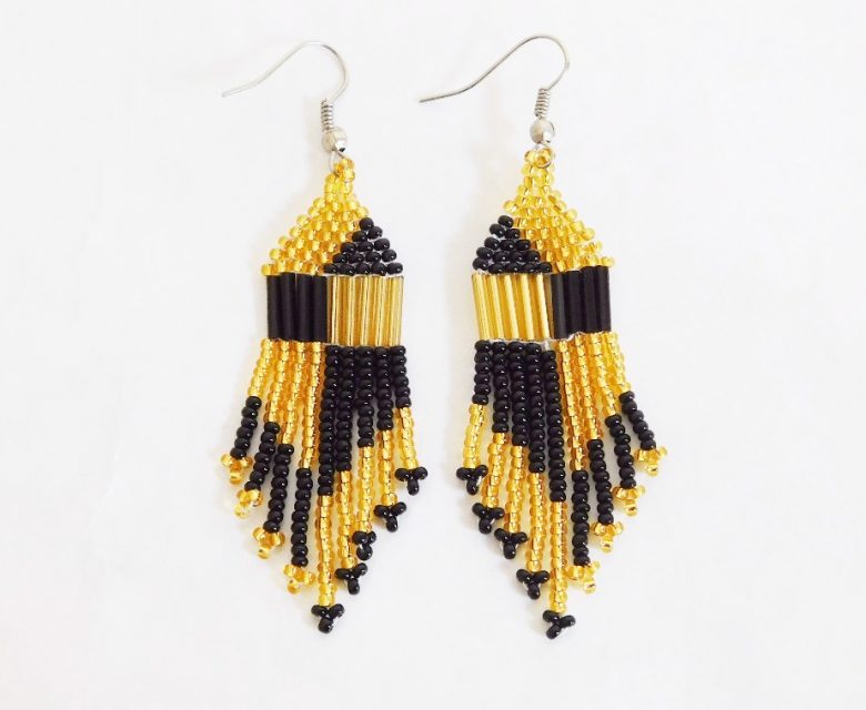 LUNGI LONG EARRINGS- SMALL