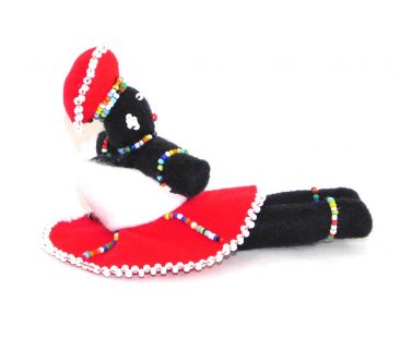 BEADED ZULU DOLLS