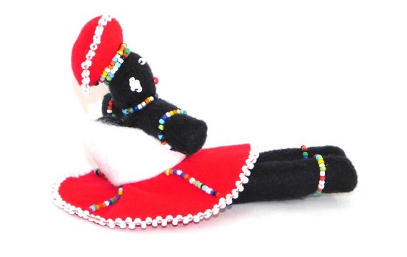 BEADED ZULU DOLLS