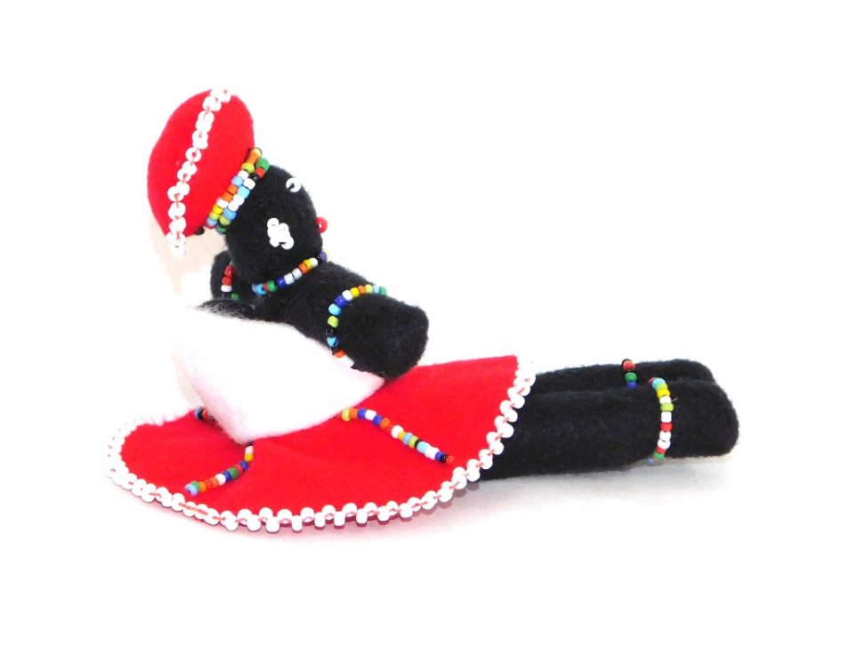 BEADED ZULU DOLLS