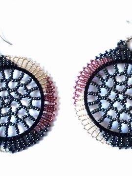 LUNGI ROUND EARRINGS- LARGE