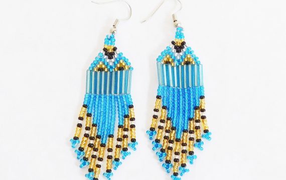 LUNGI LONG EARRINGS- SMALL