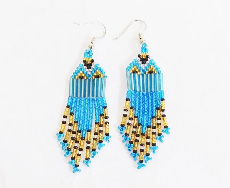 LUNGI LONG EARRINGS- SMALL