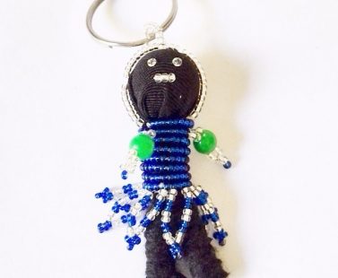 ZULU GIRL KEYRING