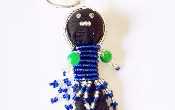 ZULU GIRL KEYRING