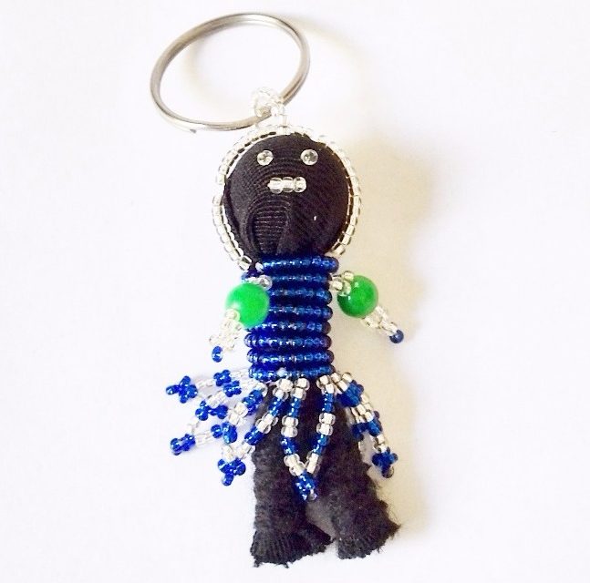 ZULU GIRL KEYRING