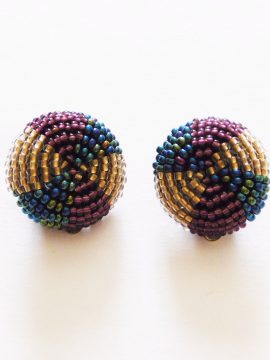 LUNGI CLIP-ON EARRINGS