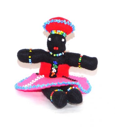 BEADED ZULU DOLLS