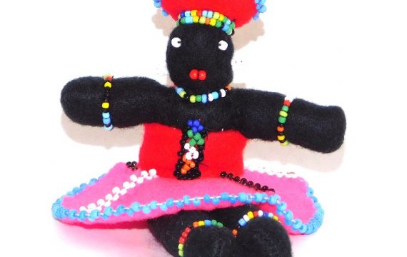 BEADED ZULU DOLLS