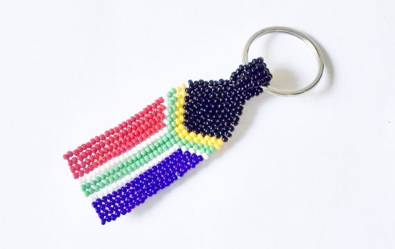 SOUTH AFRICAN FLAG KEYRING