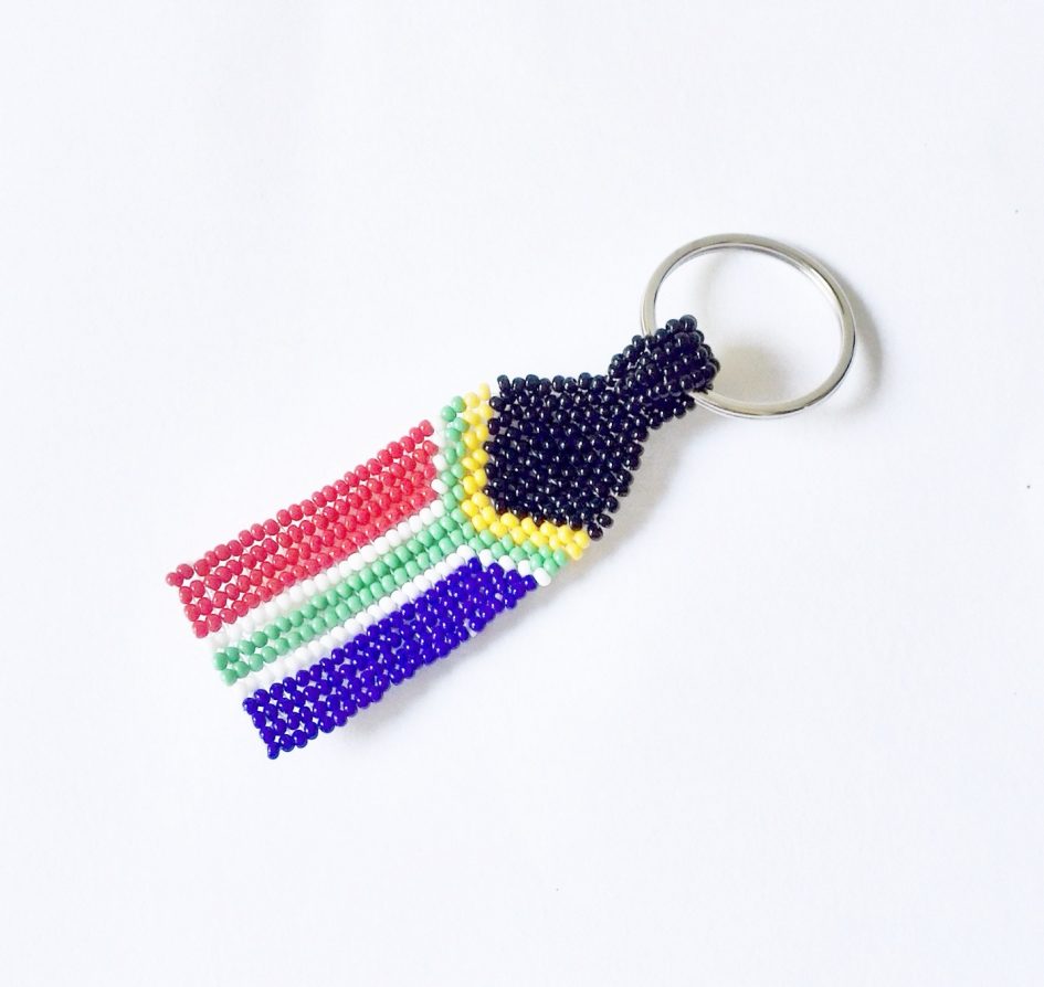 SOUTH AFRICAN FLAG KEYRING