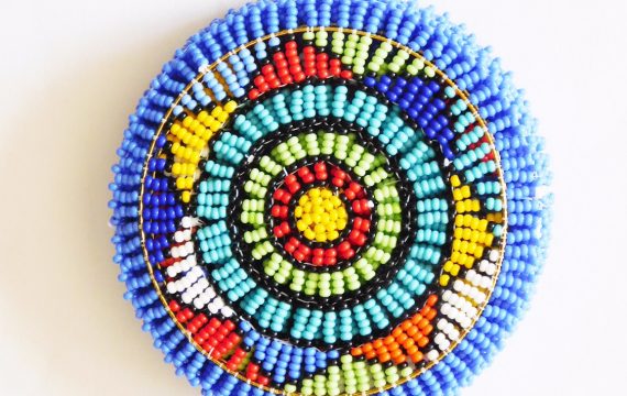 BEADED COASTERS