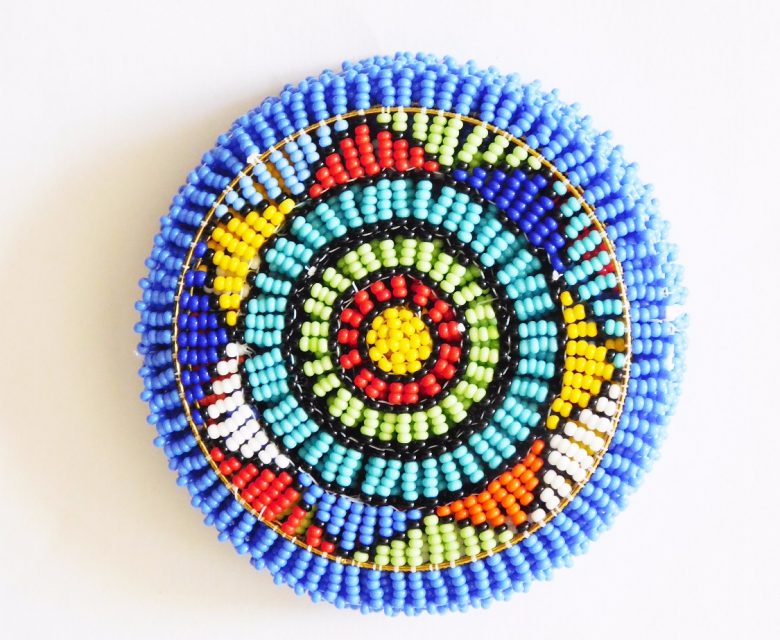 BEADED COASTERS