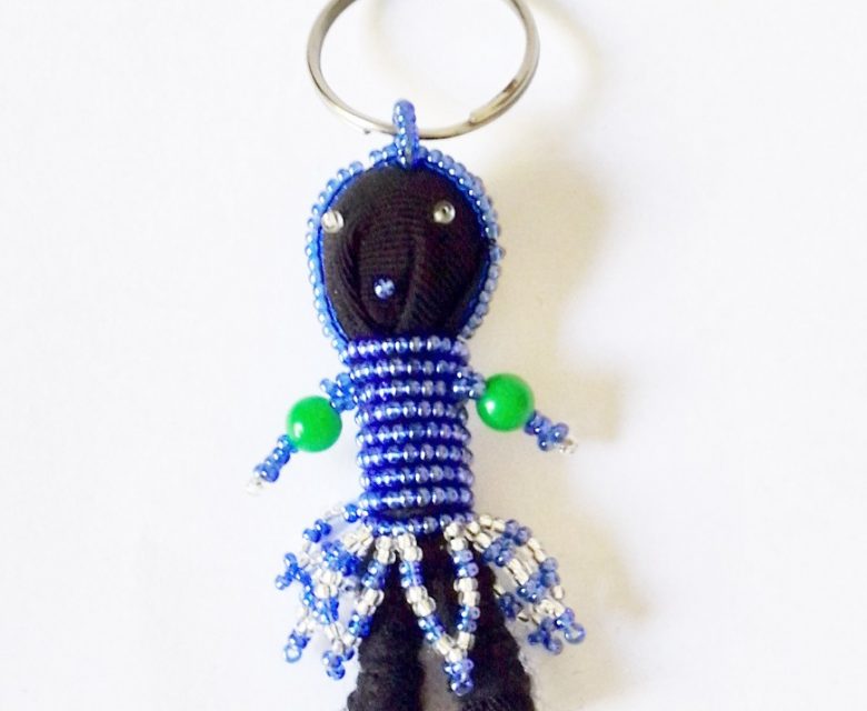 ZULU GIRL KEYRING