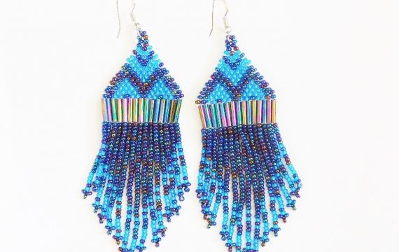 LUNGI LONG EARRINGS- SMALL