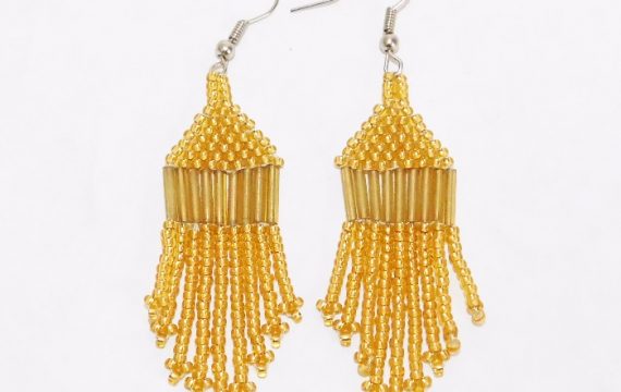 LUNGI LONG EARRINGS- SMALL